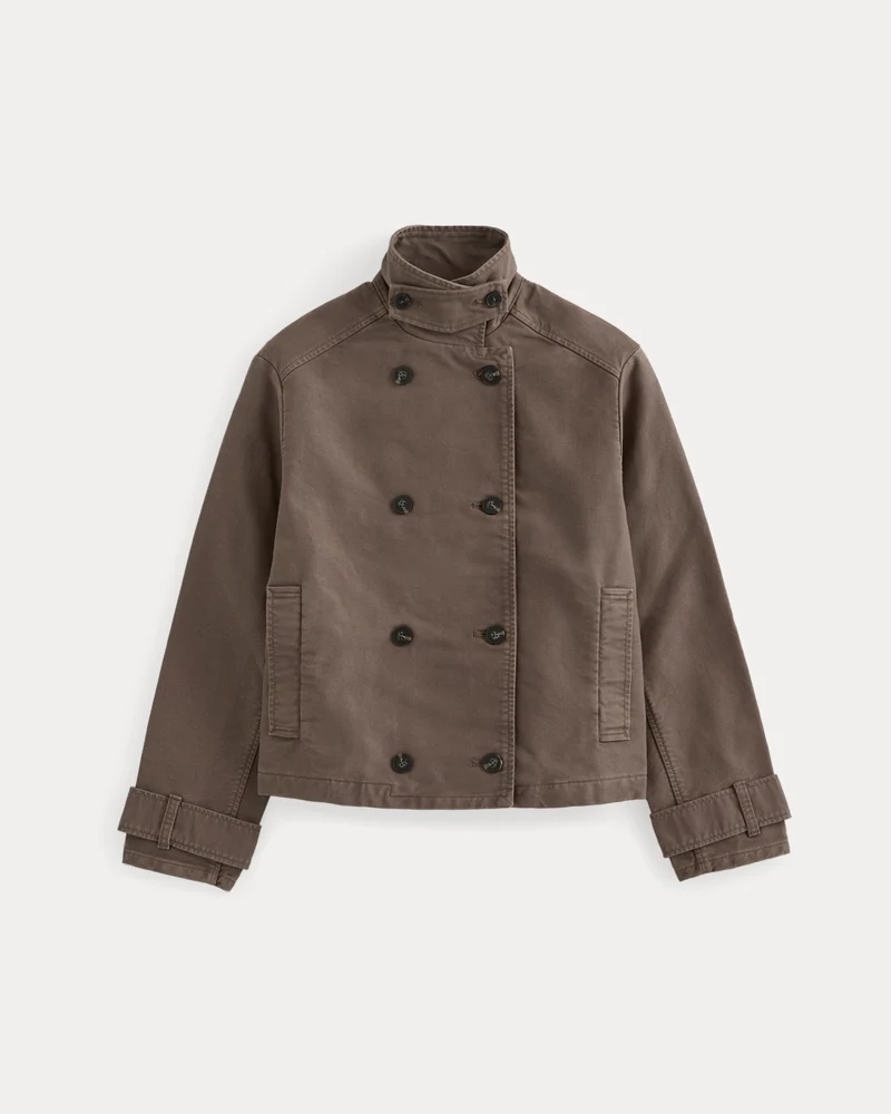 Moleskin Utility Jacket | Deep Taupe