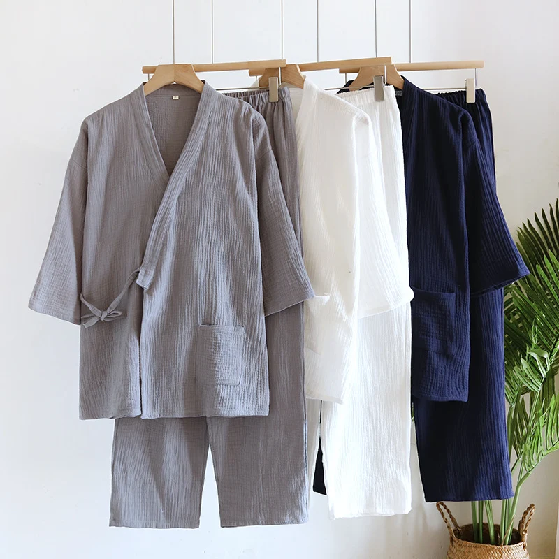 Nachtkleding Katoenen Pyjama's voor Heren