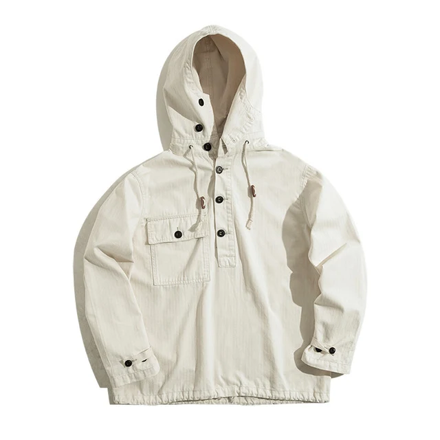 Hoodie sweatshirt met touw, hiphopjas, losvallend model.