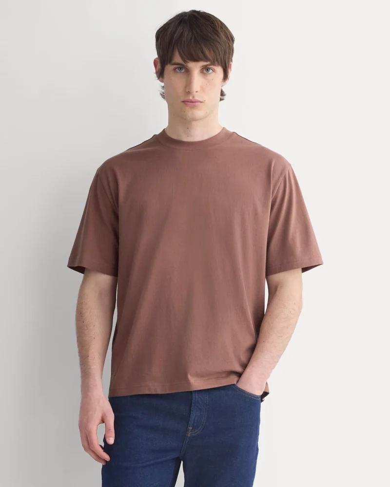 Archive Relaxed-Fit Cotton Crew | Mocha