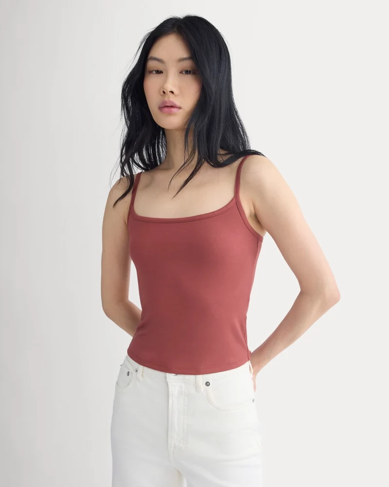Scoopneck Cami | Henna Red