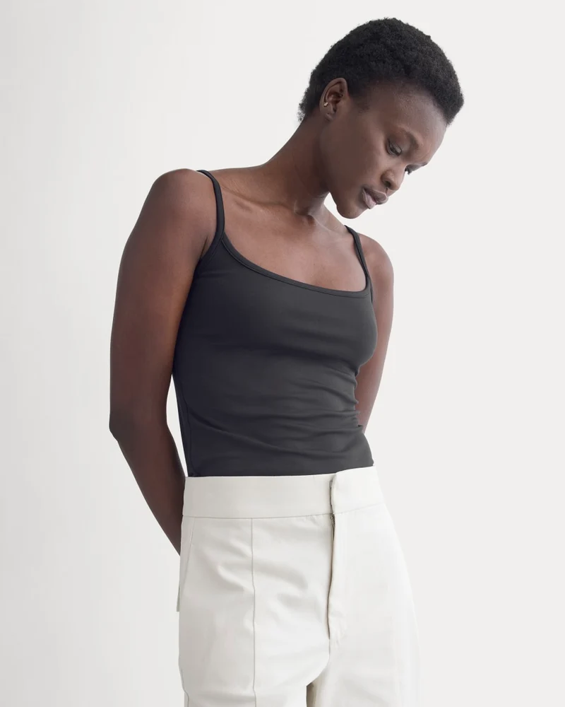 Scoopneck Cami | Black
