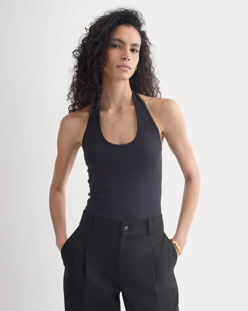 Halter Tank | Black