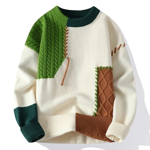 Mode coltrui herfst winter warme heren truien