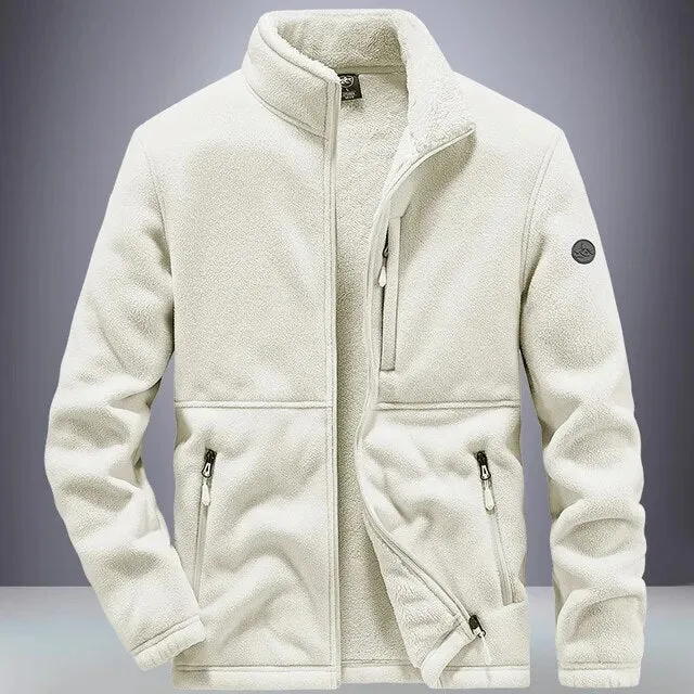 De veelzijdige fleece jassen met dikke capuchon voor heren