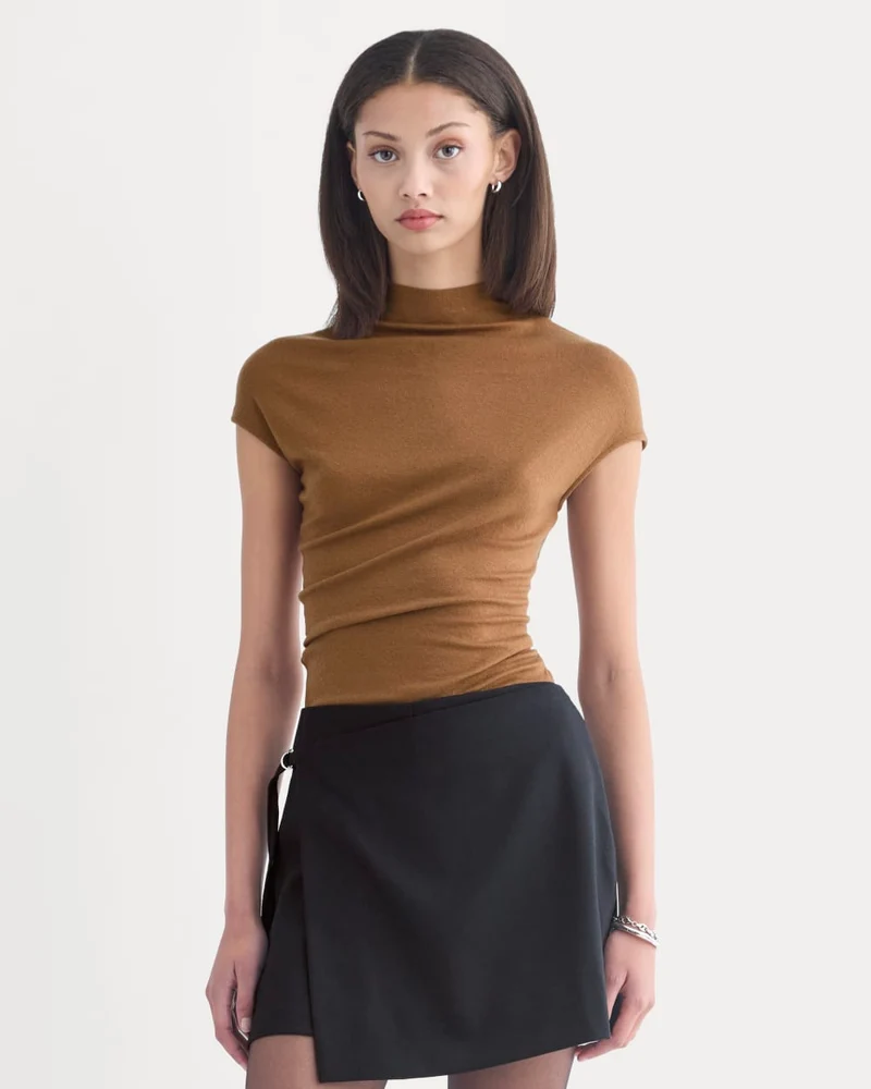 Twist Top in Butterluxe | Toffee
