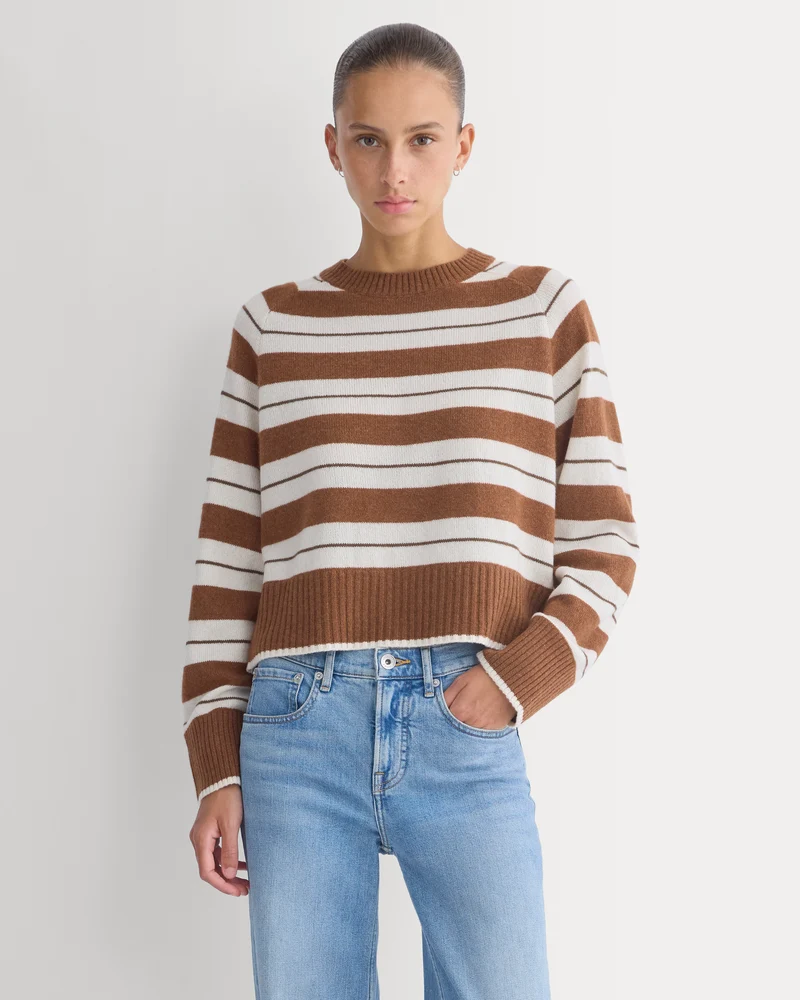 The Boxy Crew in Cashmere | Heather Amber Brown