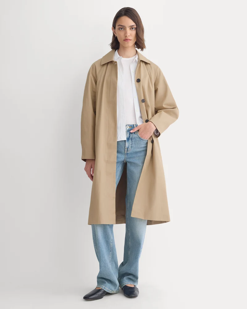 Oversized Mac Coat | Cornstalk