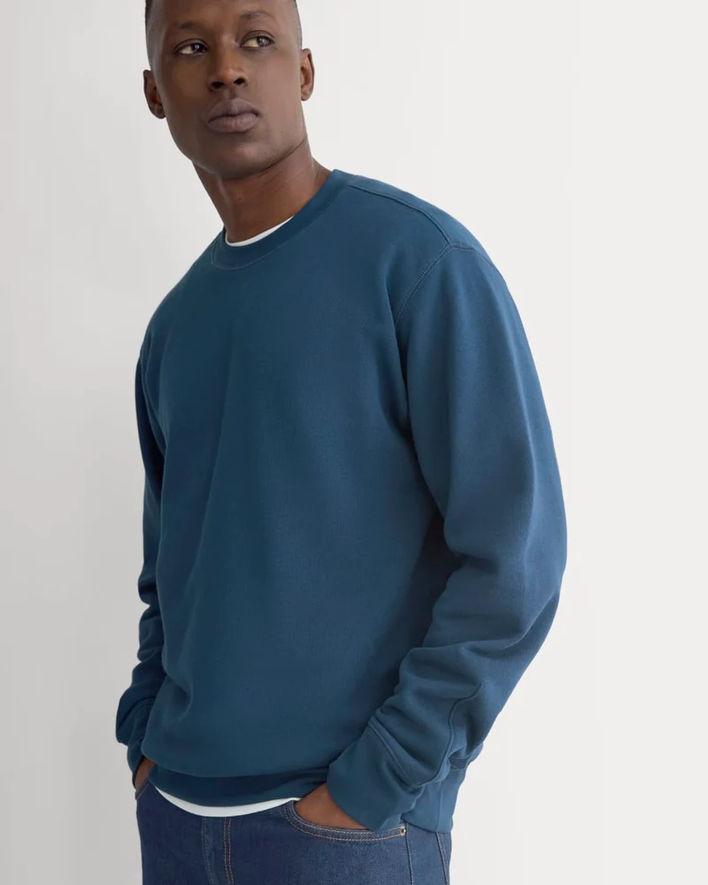 Lightweight Terry Sweatshirt | Blue Wing Teal