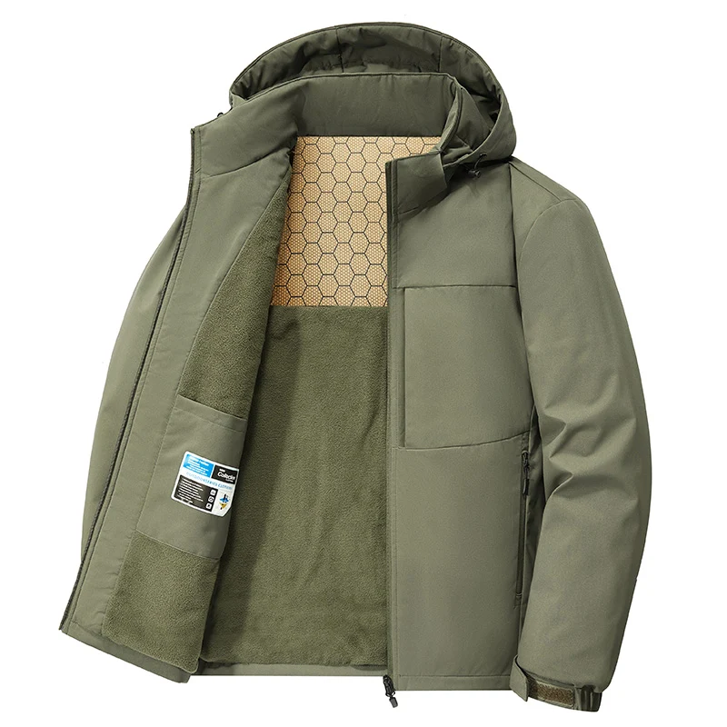 Heren Winter SoftShell Tactische Waterdichte Jassen