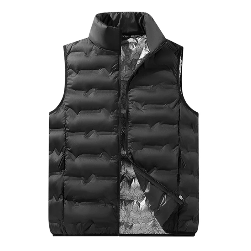 Stijlvol warm gilet combineert comfort