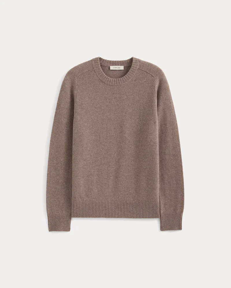 Midweight Cashmere Crew | Oatmeal