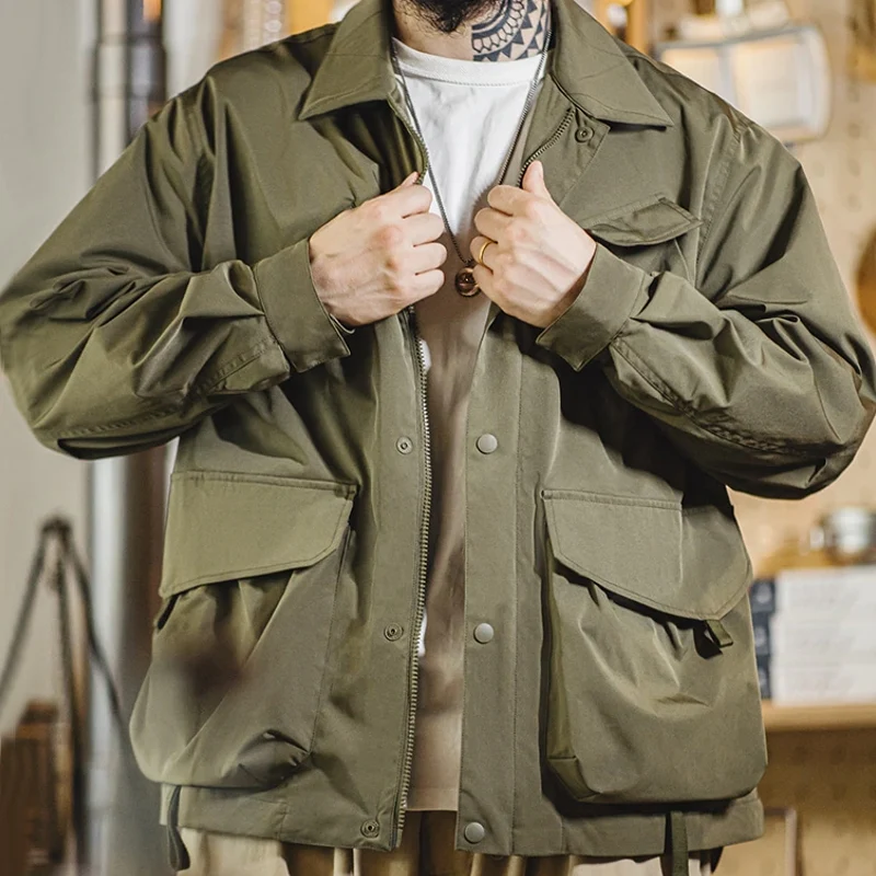 Casual Revers Jas Windjack Grote Zakken Jassen