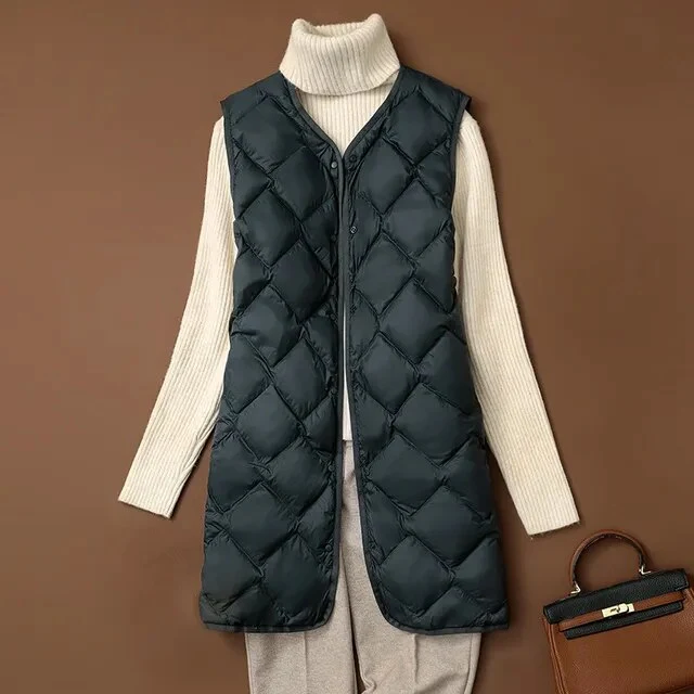 Oversized puffervest