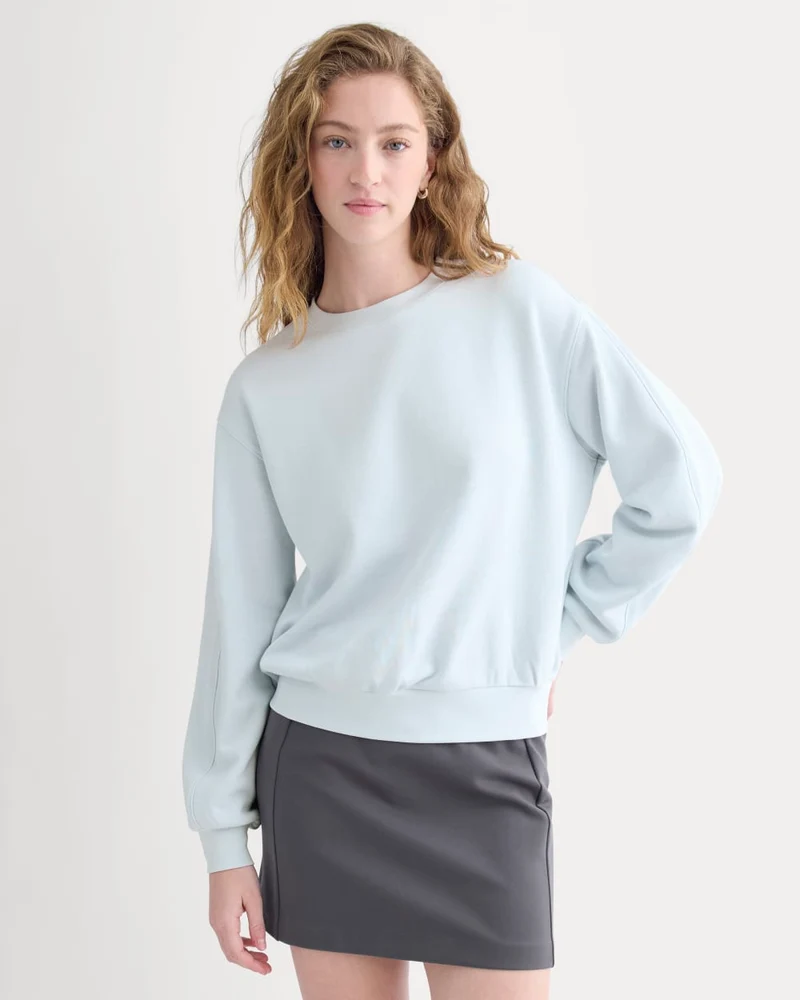 Lightweight Terry Blouson Crew | Skywriting