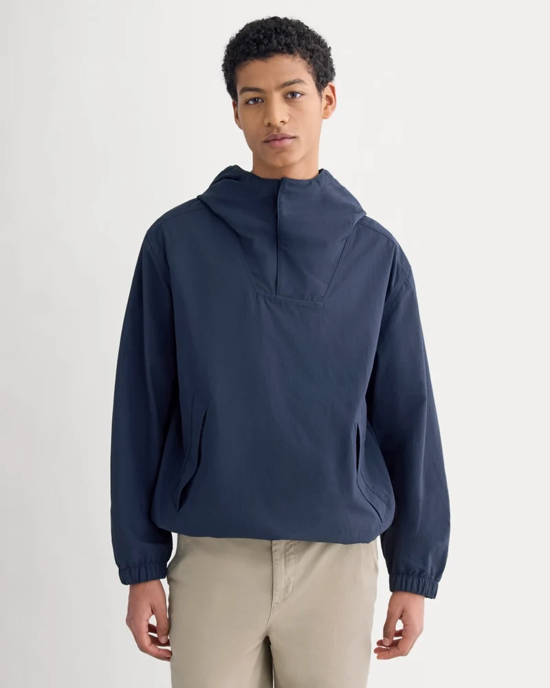 Re:Cycled Nylon Windbreaker | Deep Navy