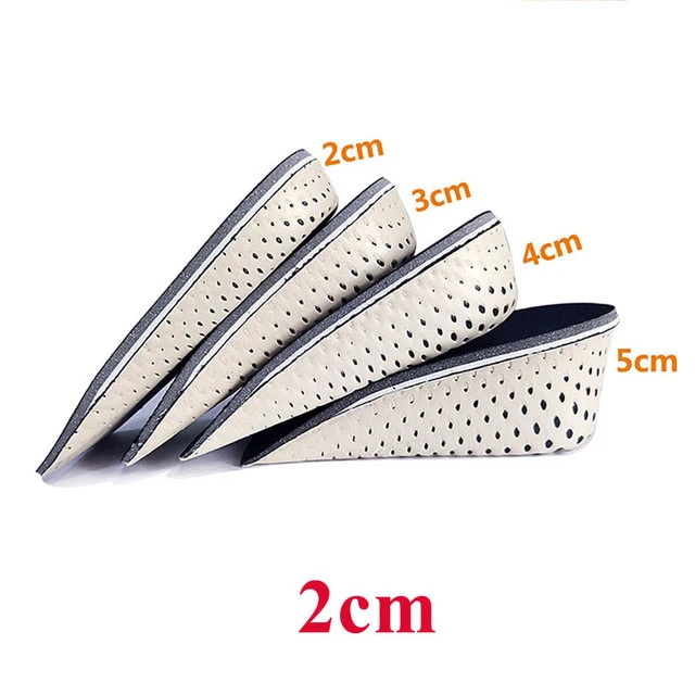 Arch Support Unisex 2-5 CM Onzichtbare Verhoog Zool Binnenzool