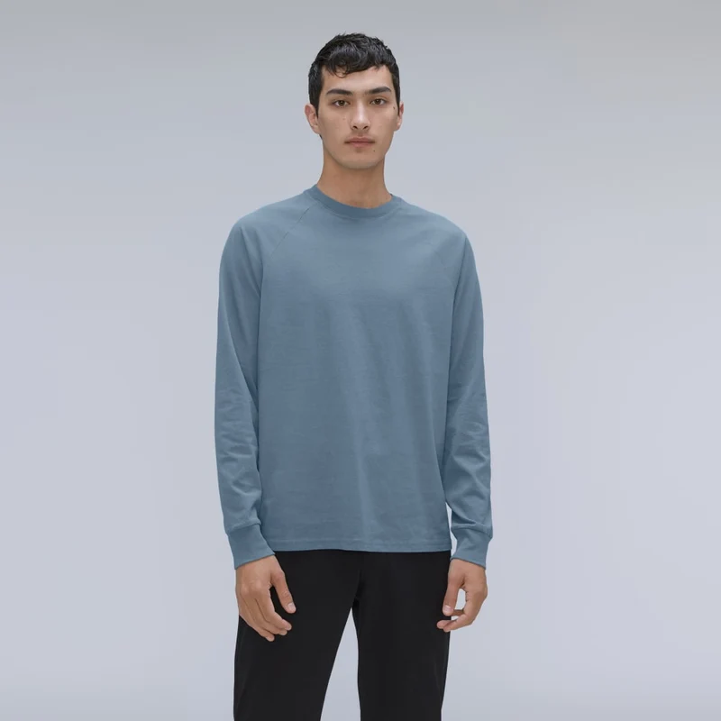 The Premium-Weight Long-Sleeve Crew | Uniform | Spring Lake