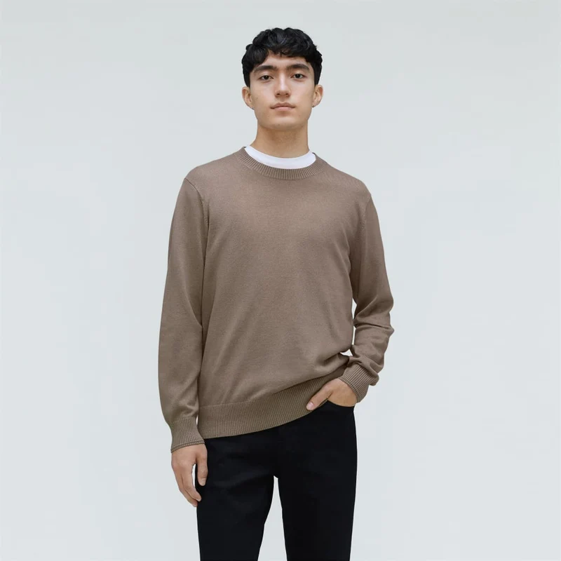 The No-Sweat Sweater | Uniform | Taupe Grey