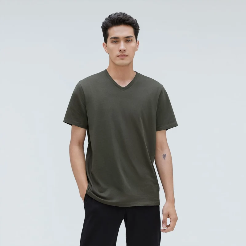 The Organic Cotton V-Neck Tee | Kambaba