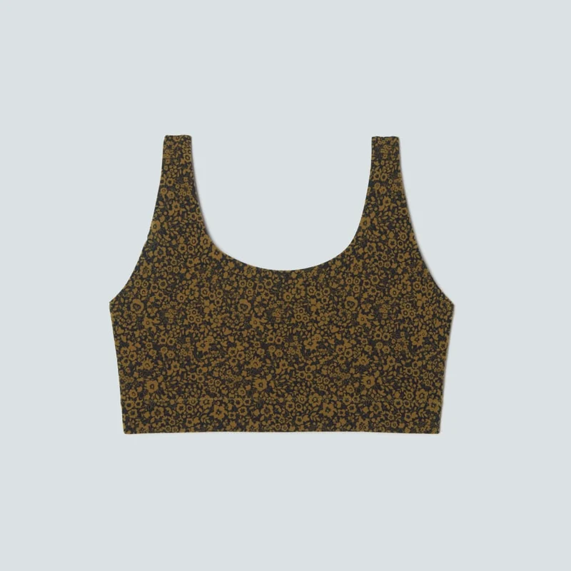 The Perform Bra® | Black / Breen Floral