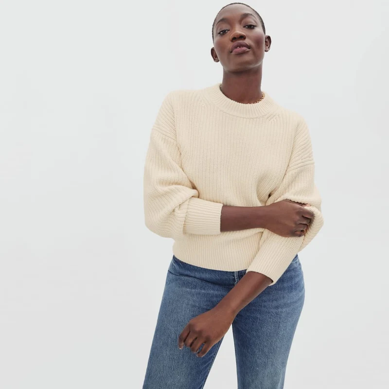 The Texture Cotton Crew | Canvas