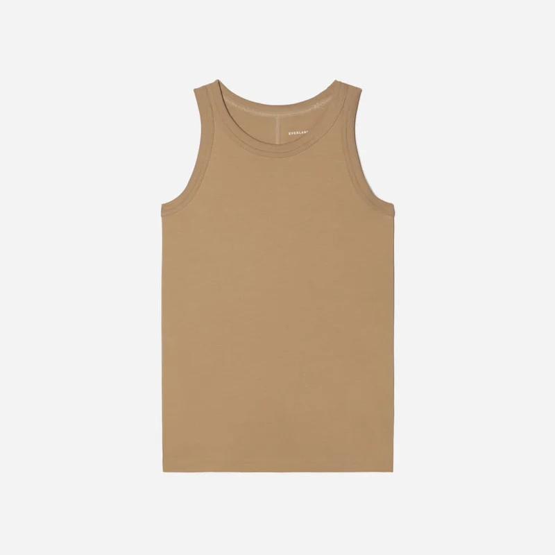 The Tank in Essential Cotton | Iced Coffee