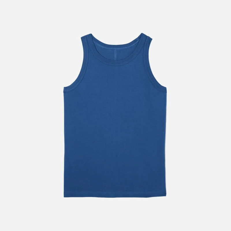 The Tank in Essential Cotton | Deep Blue