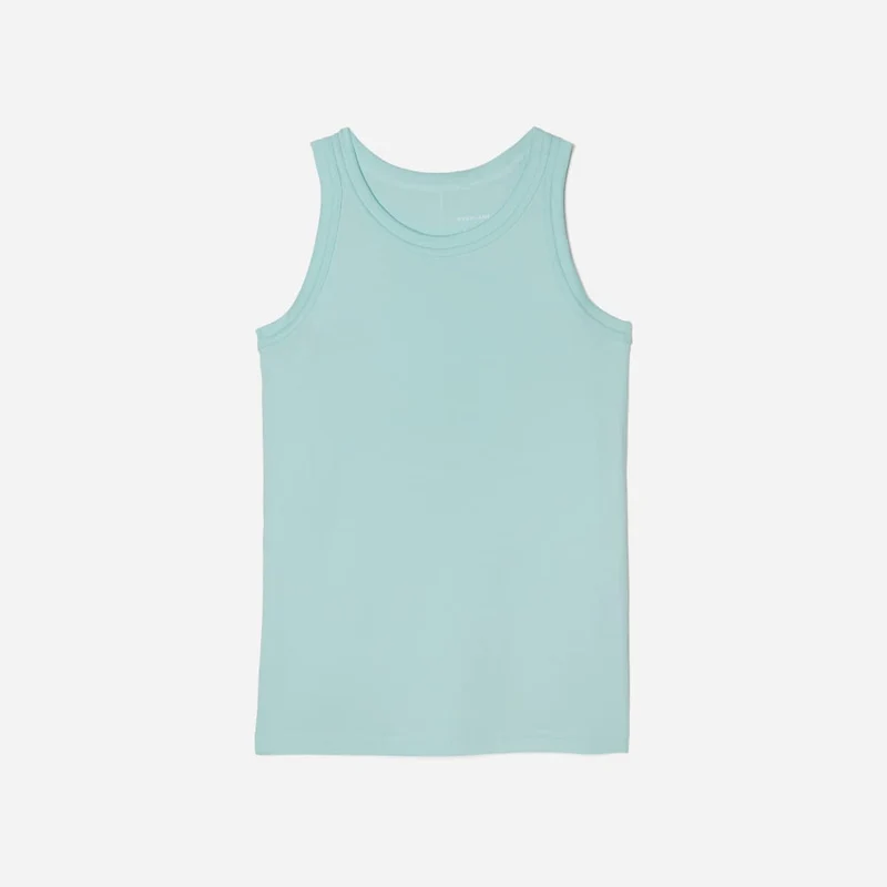 The Tank in Essential Cotton | Ice Blue