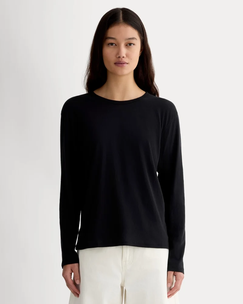 The Air Long-Sleeve Tee | Black
