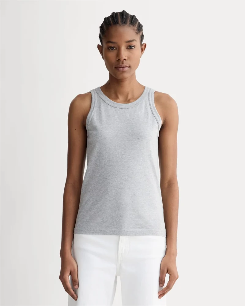 The Tank in Essential Cotton | Heathered Grey