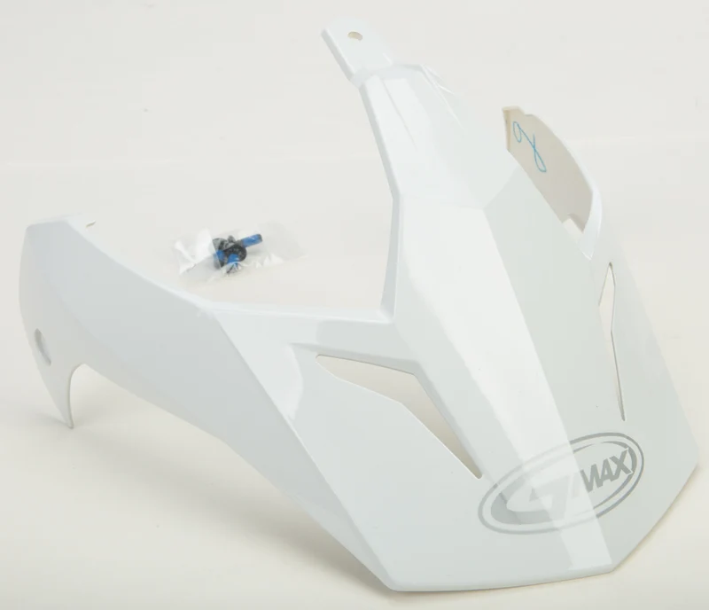 Visor W/Screws White Gm-11