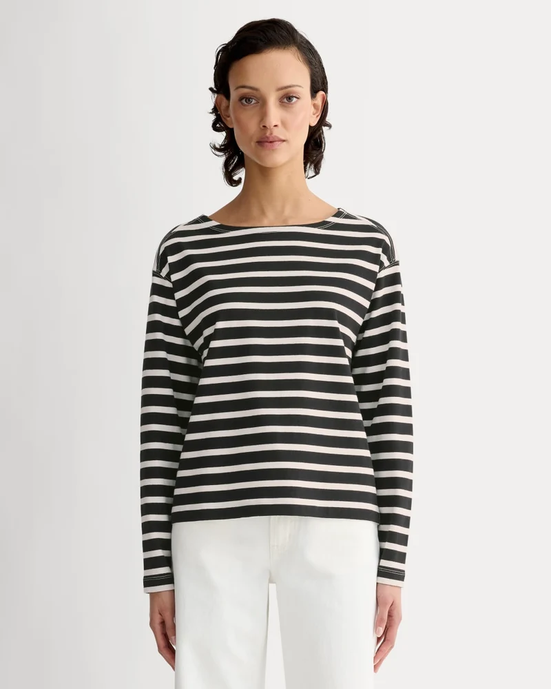 The Mariner Tee | Black / Bone