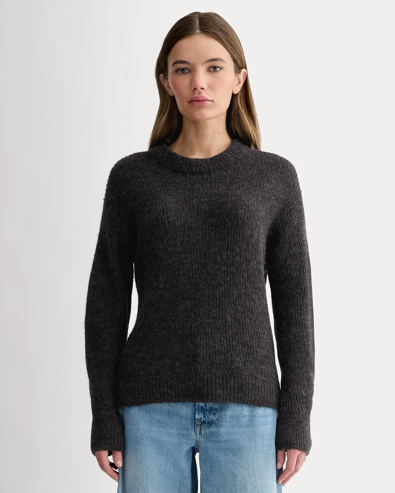 The Cocoon Crew in Alpaca | Heathered Black