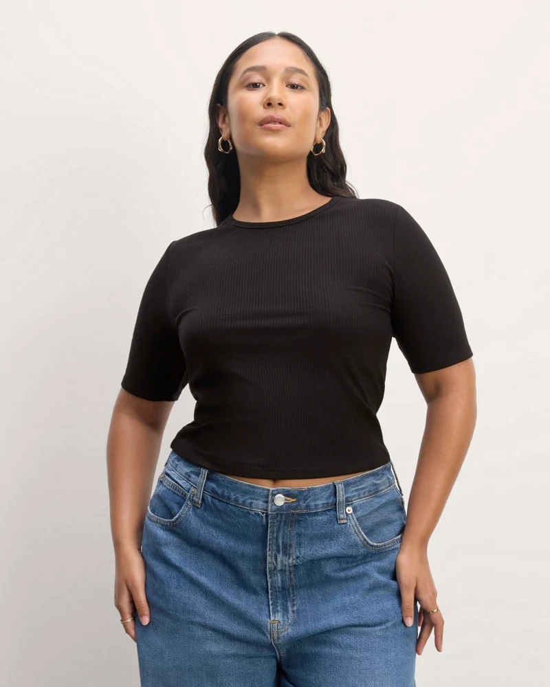 The Shimmy Tee | Black