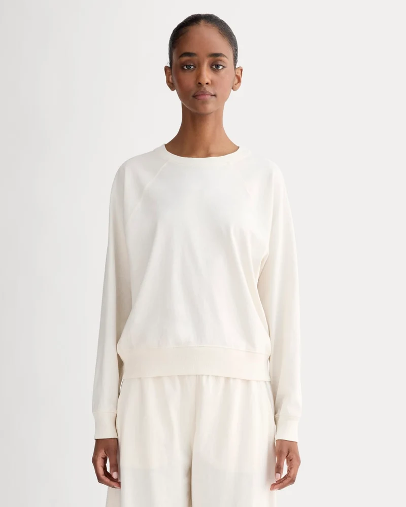 The Off-Duty Long-Sleeve Tee | Bone
