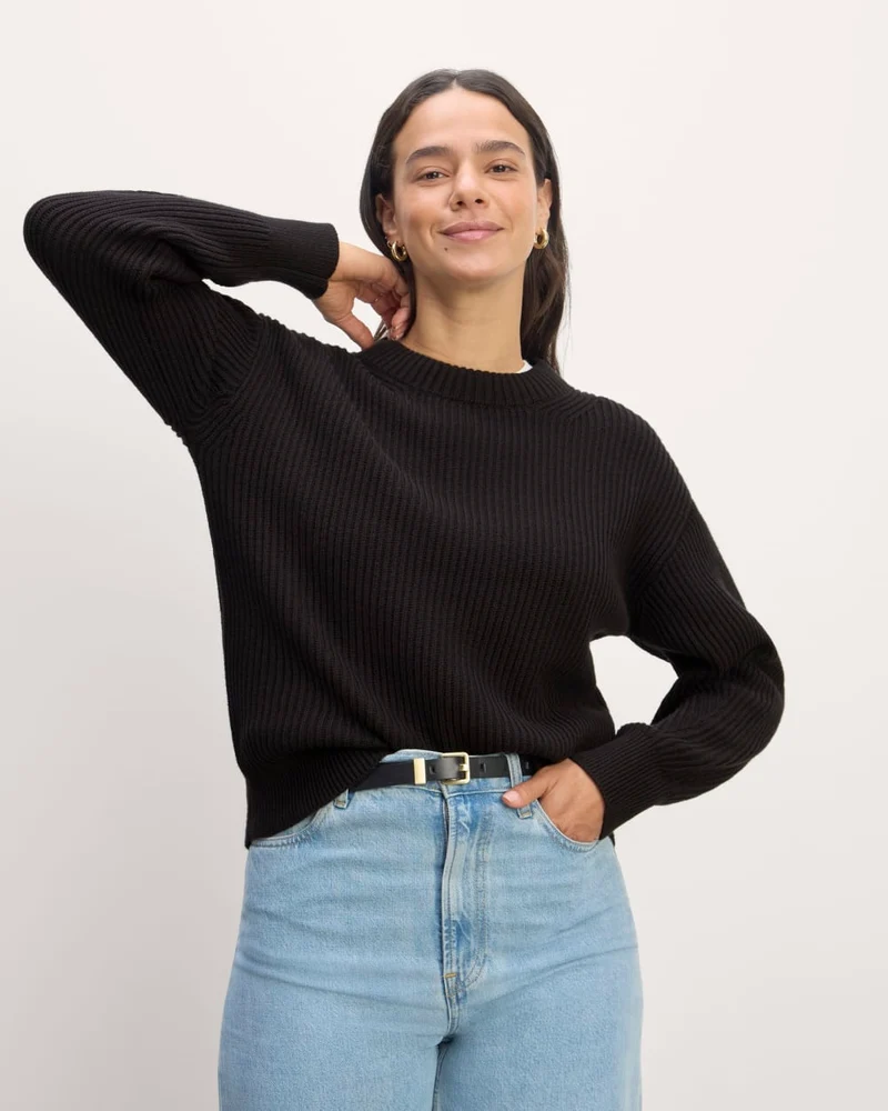 The Cocoon Crew in Everyday Cotton | Black