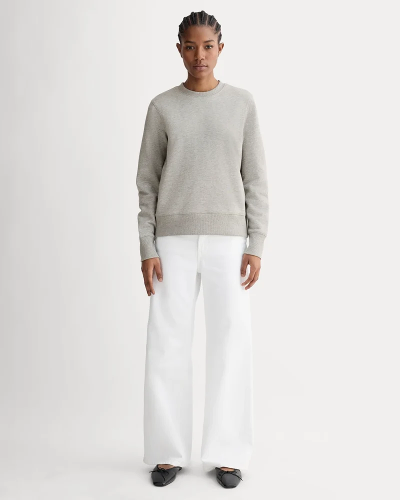 The Off-Duty Terry Crew | Heathered Grey