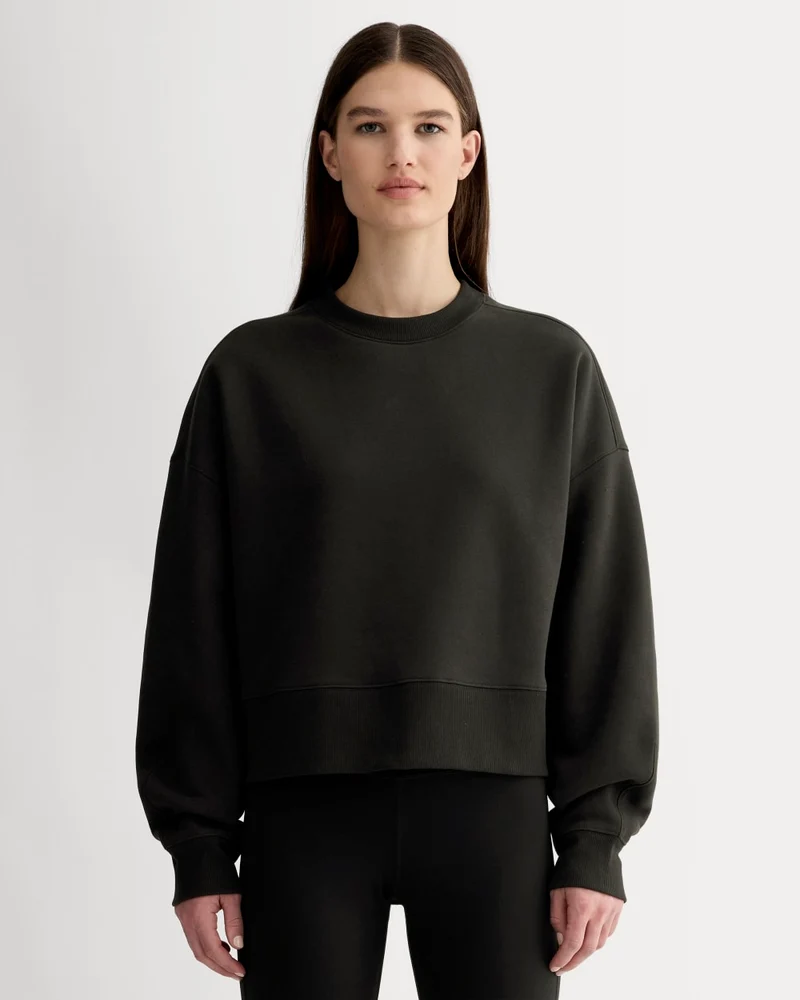 Luxe Fleece Sweatshirt | Black