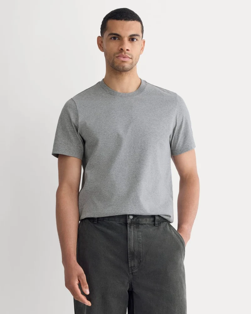 Midweight Tee | Vintage Heather Grey