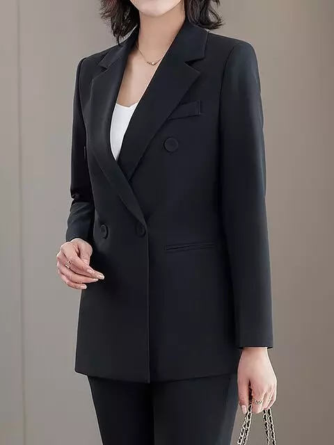 Blazerset voor kantoorkleding met lange mouwen