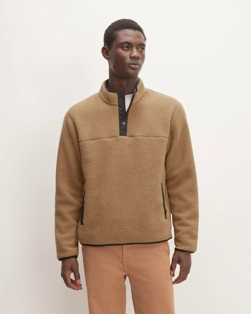 The ReNew Fleece Pullover | Tiger's Eye