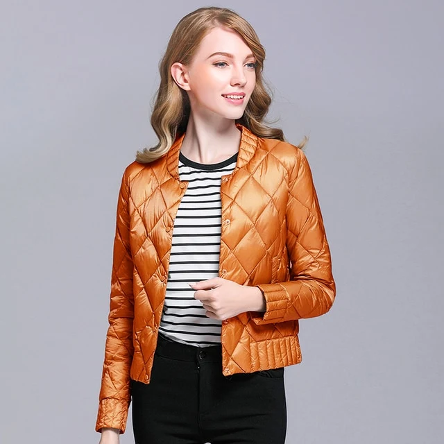 Donsjassen Dames Lichtgewicht Diamond Lattice Parka's