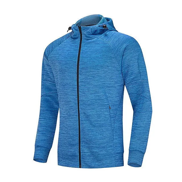 Heren Trainingsjacks Overhemd met capuchon en rits Outdoor-outfits
