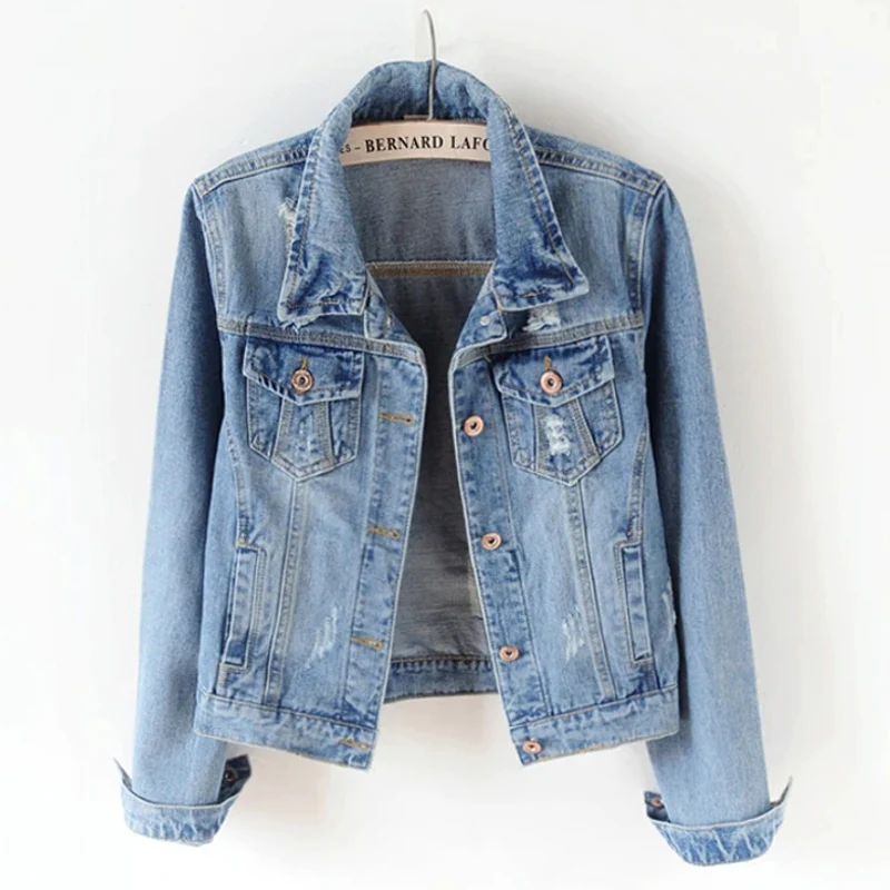 Uniseks spijkerjack Casual Basic Bovenkleding