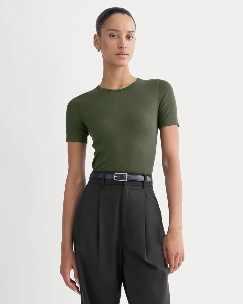 The Luxe Rib Crew | Dark Forest