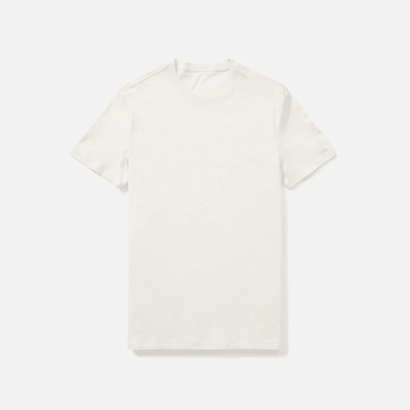 The Organic Cotton Crew | Heather Oatmeal
