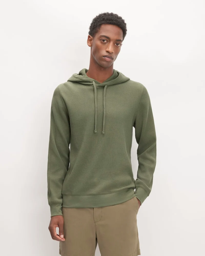 The Waffle-Knit Hoodie | Kalamata