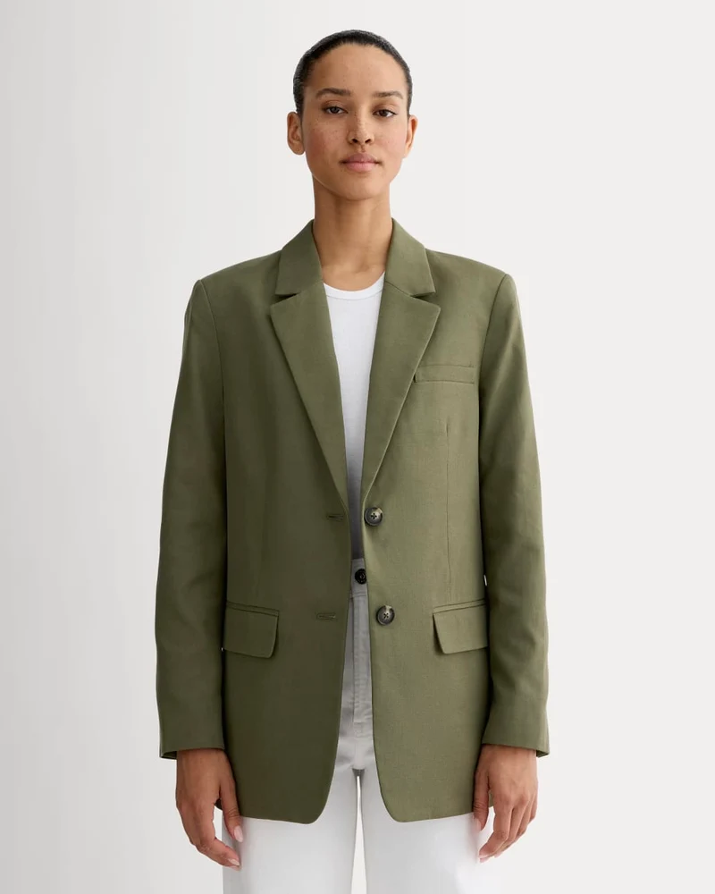 The Oversized Blazer in Buttersmooth | Kalamata