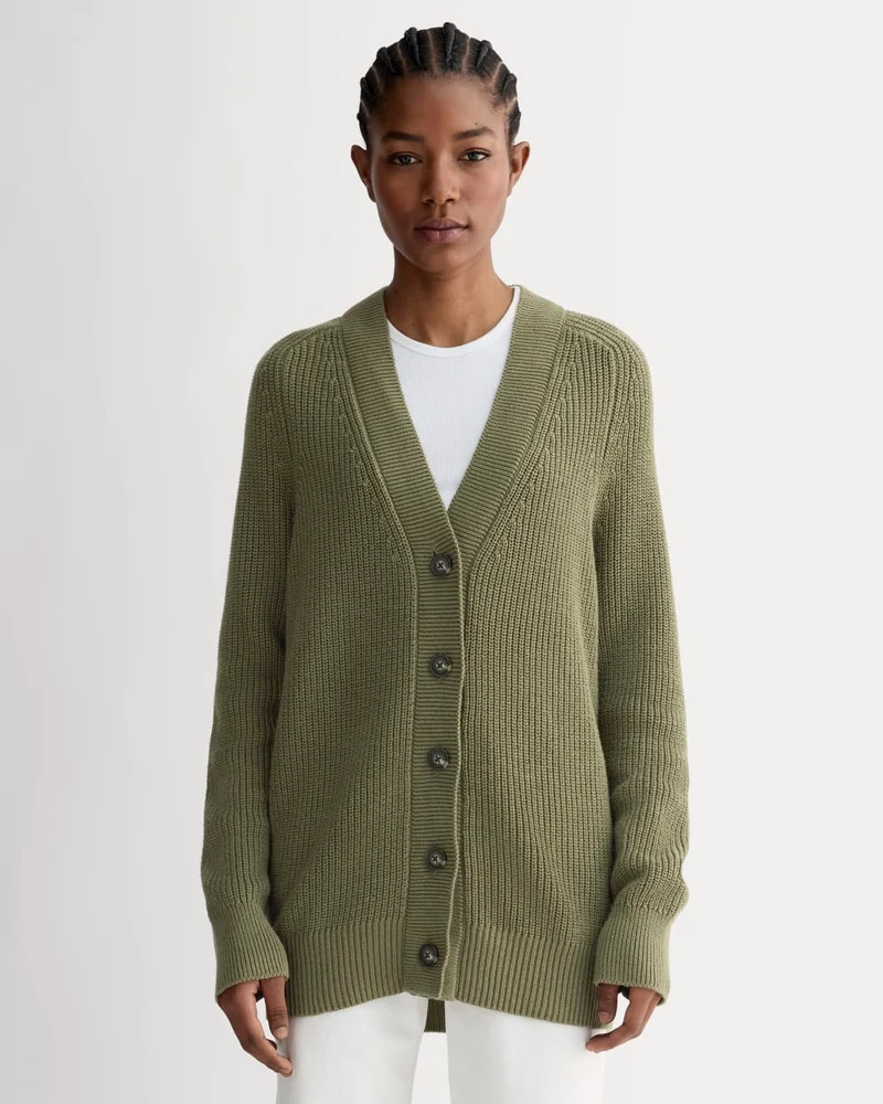 The Long Cocoon Cardigan | Kalamata